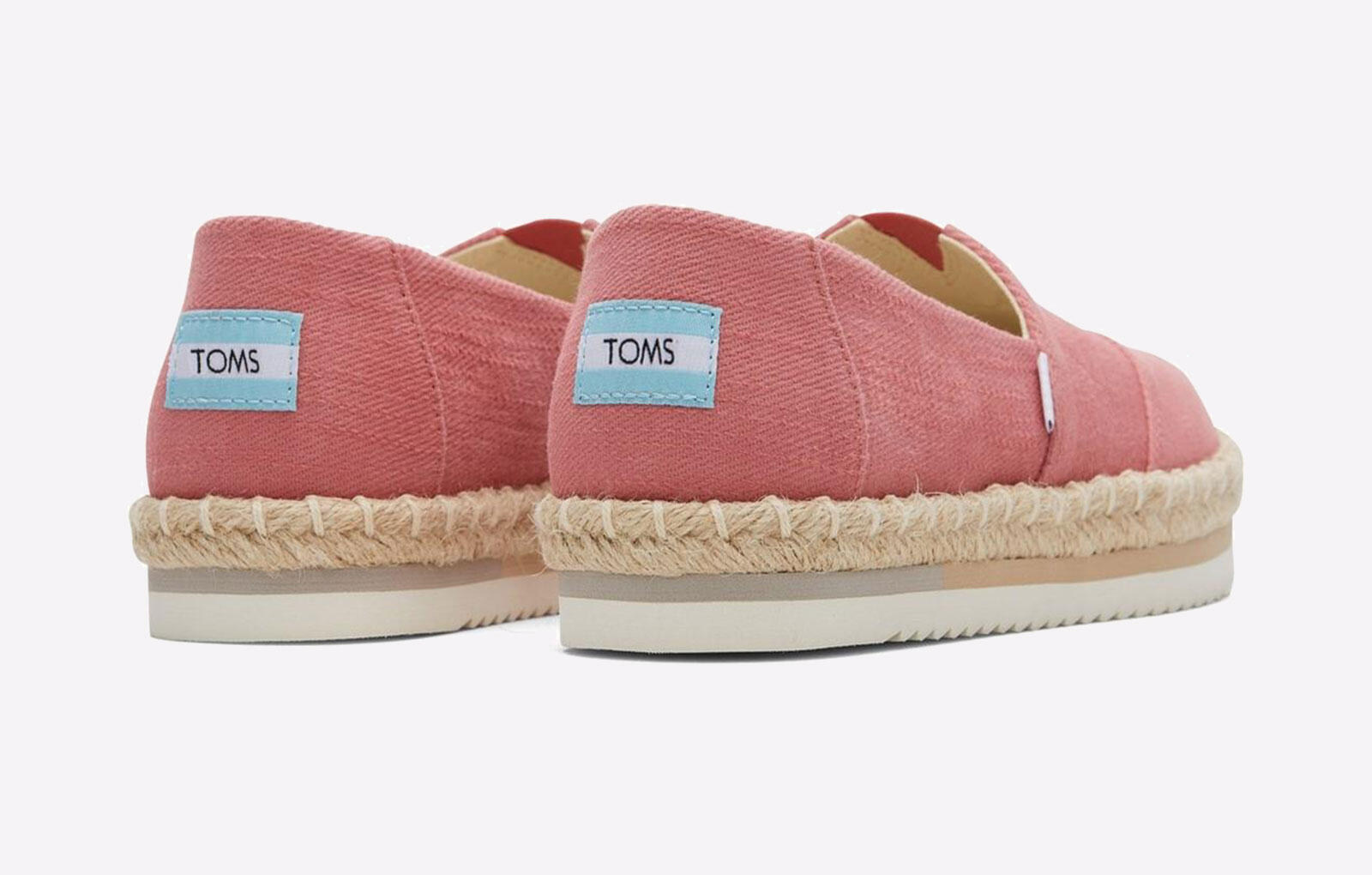 Toms Alpargata Platform Rope Shoes Womens 3/5