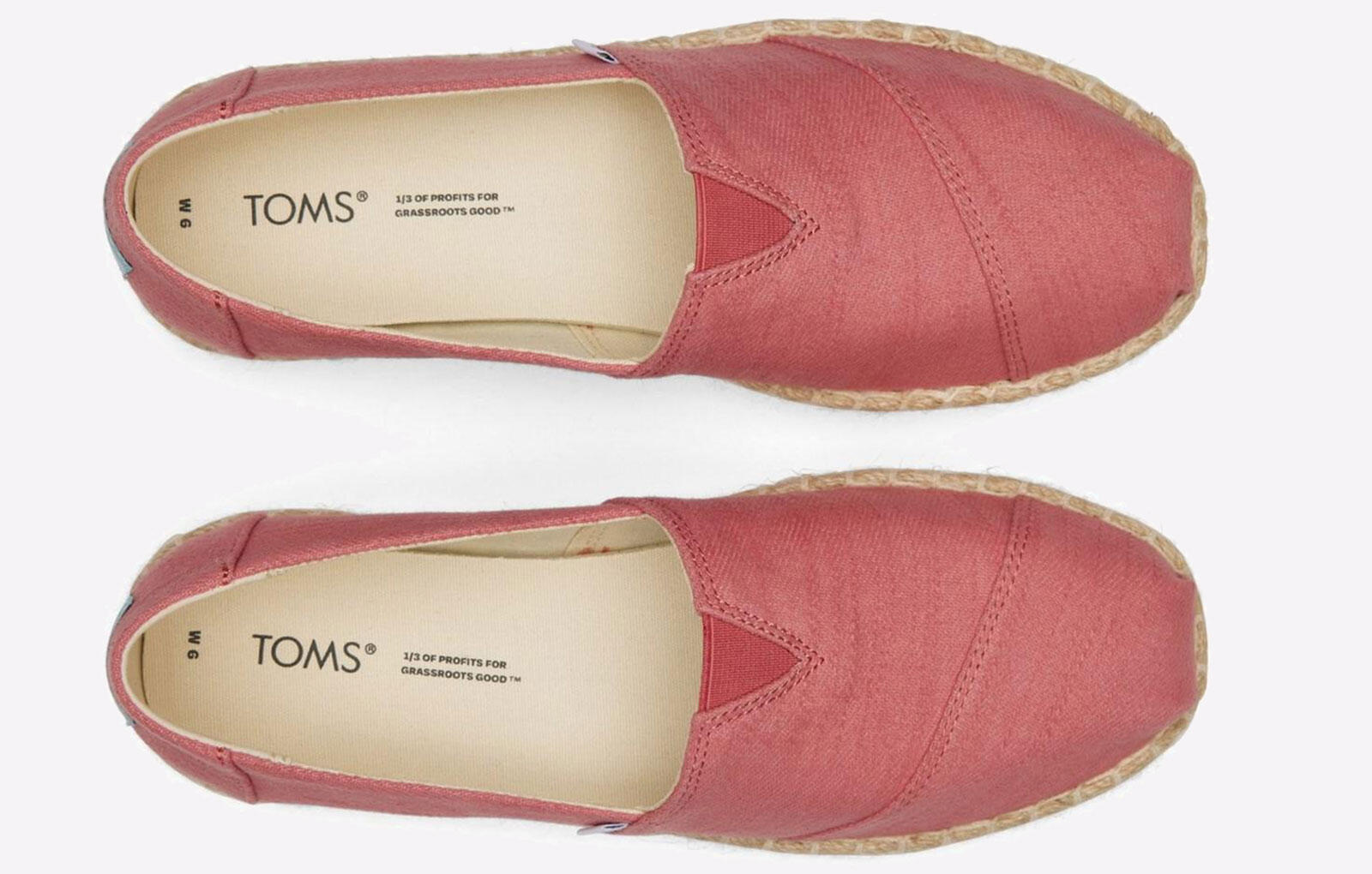 Toms Alpargata Platform Rope Shoes Womens 5/5