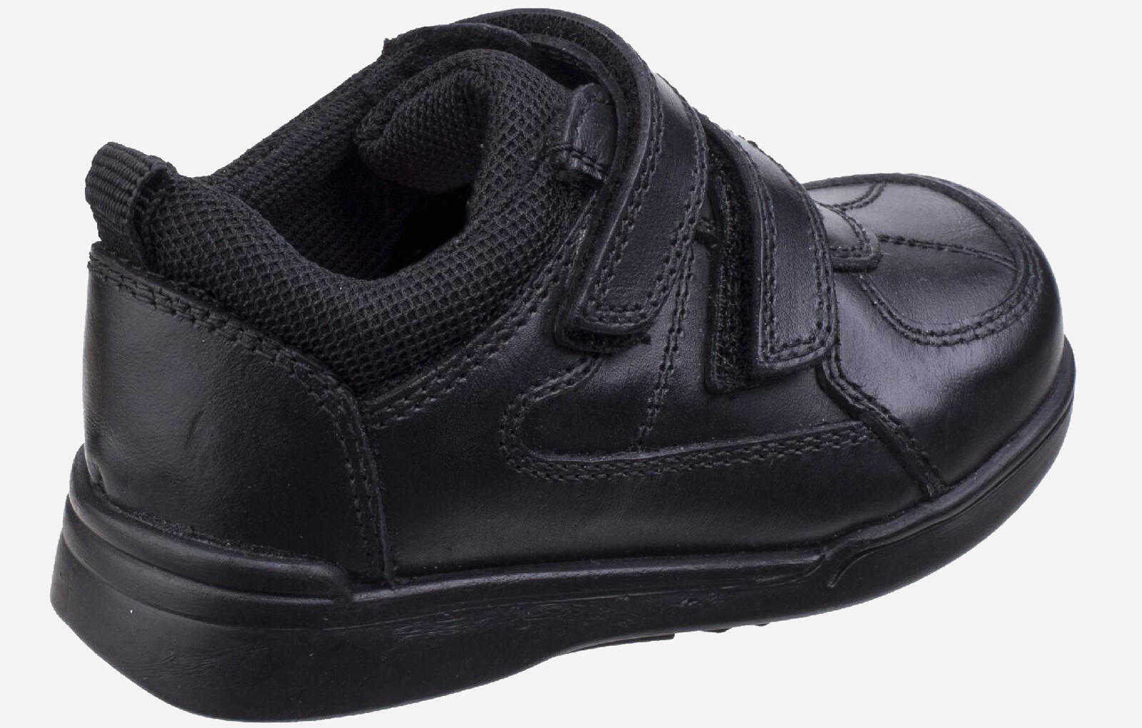 Hush Puppies Liam Leather Infants Childs Boys Shoes 3/5