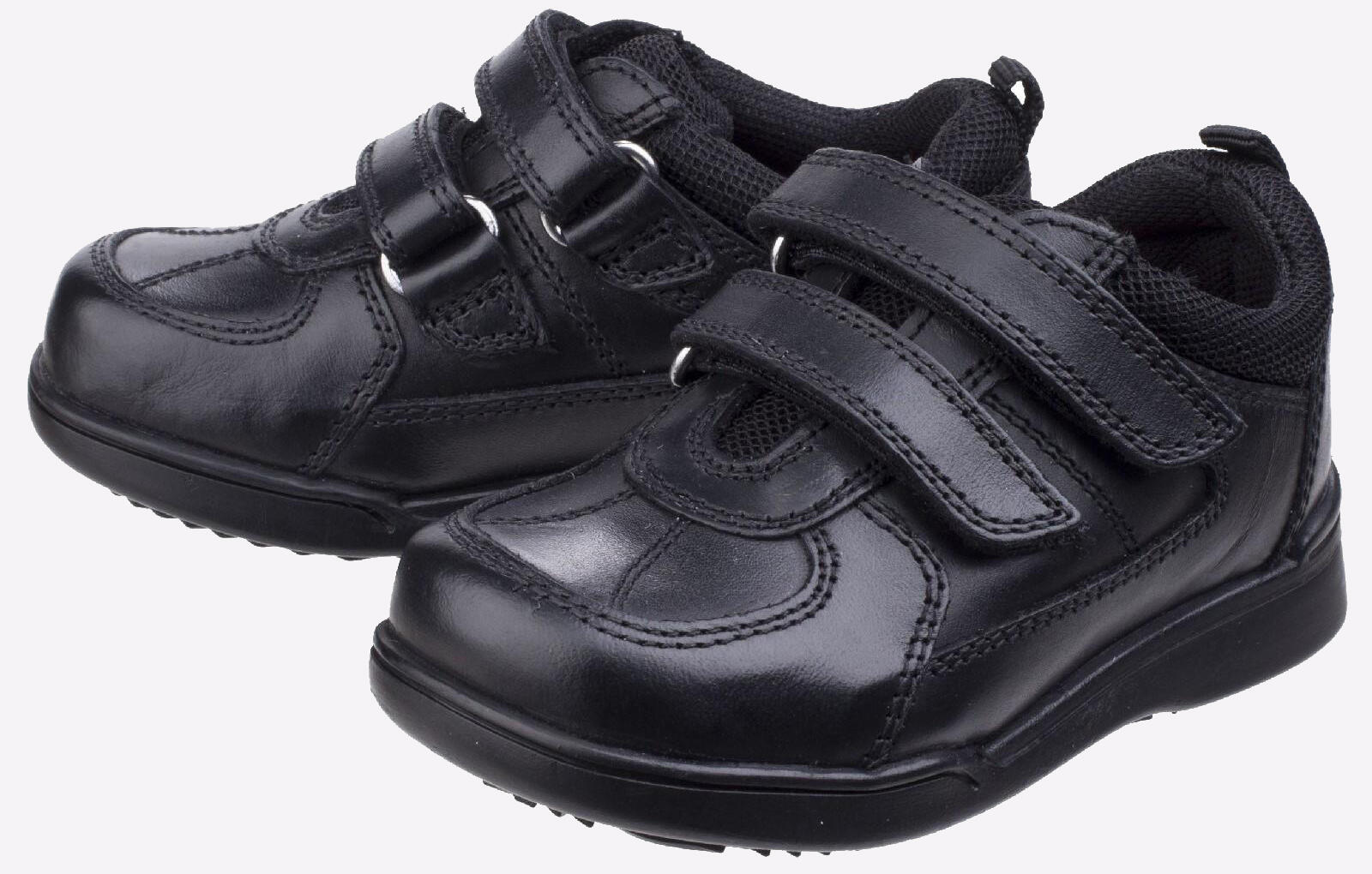 Hush Puppies Liam Leather Infants Childs Boys Shoes 5/5