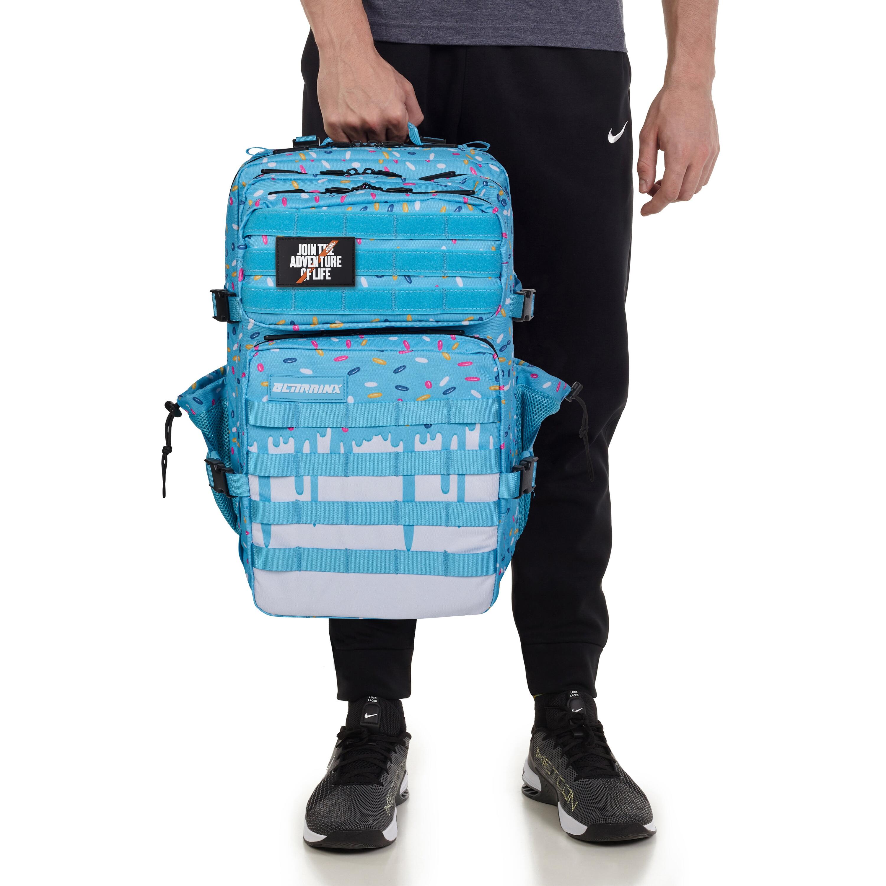 Mochila Elitex V1 Negro 45L Cabina Entrenamiento Repelente Agua 5/7