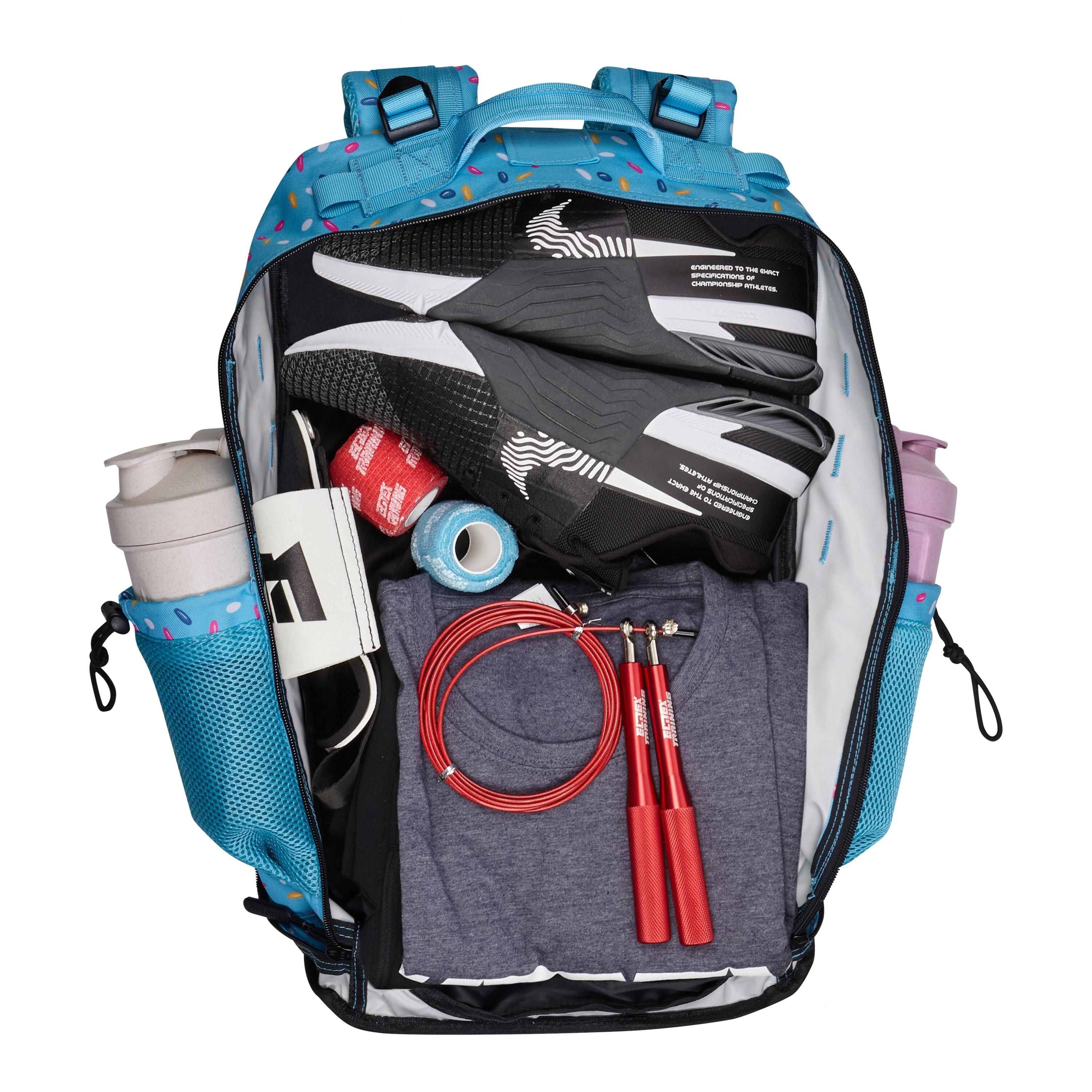 Mochila Elitex V1 Negro 45L Cabina Entrenamiento Repelente Agua 7/7