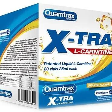 Xtra L-Carnitine - 20 vials x 25 ml Quamtrax