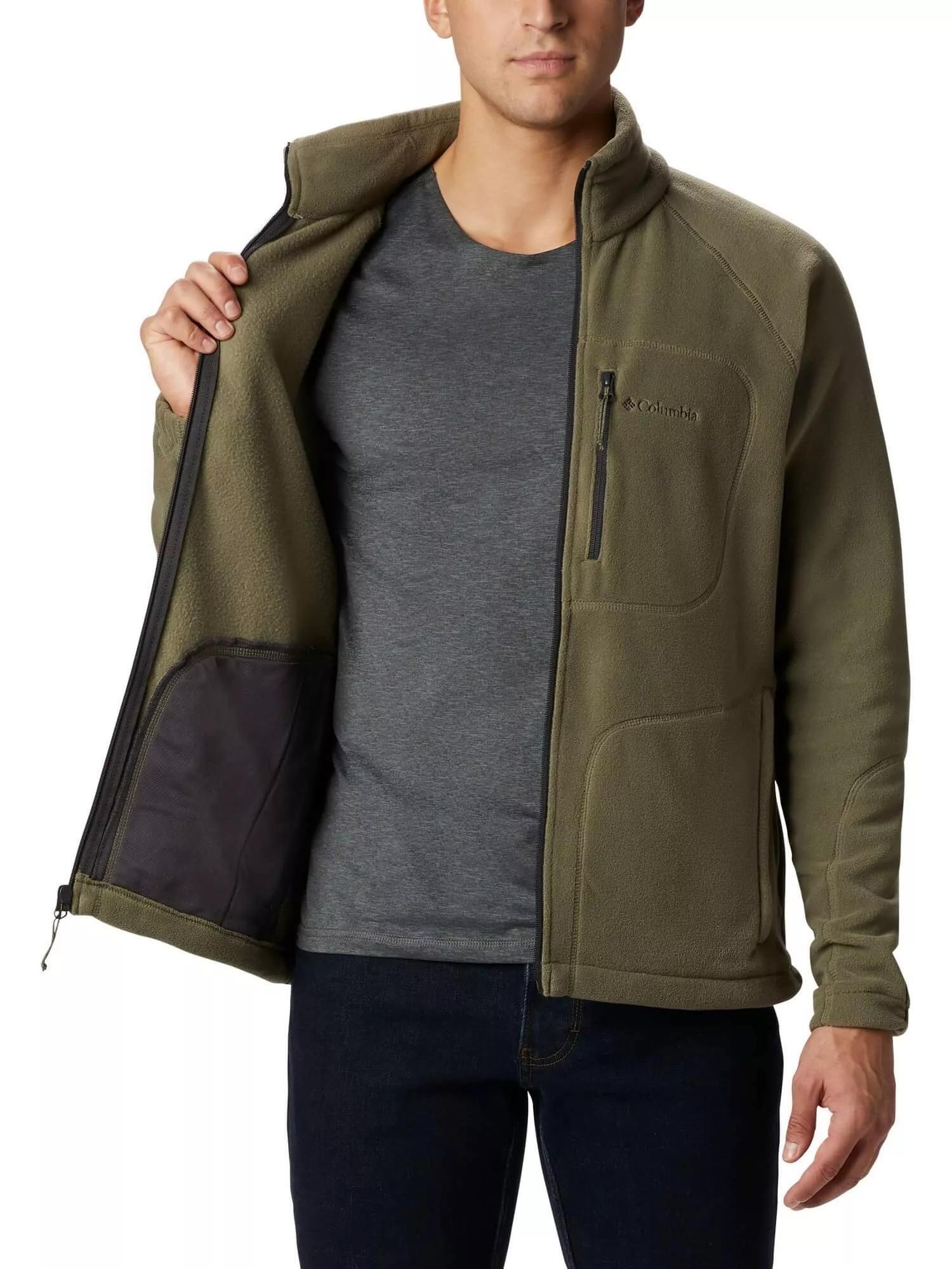 Fleecepullover Fast Trek II Full Zip Fleece Herren - grün 4/7