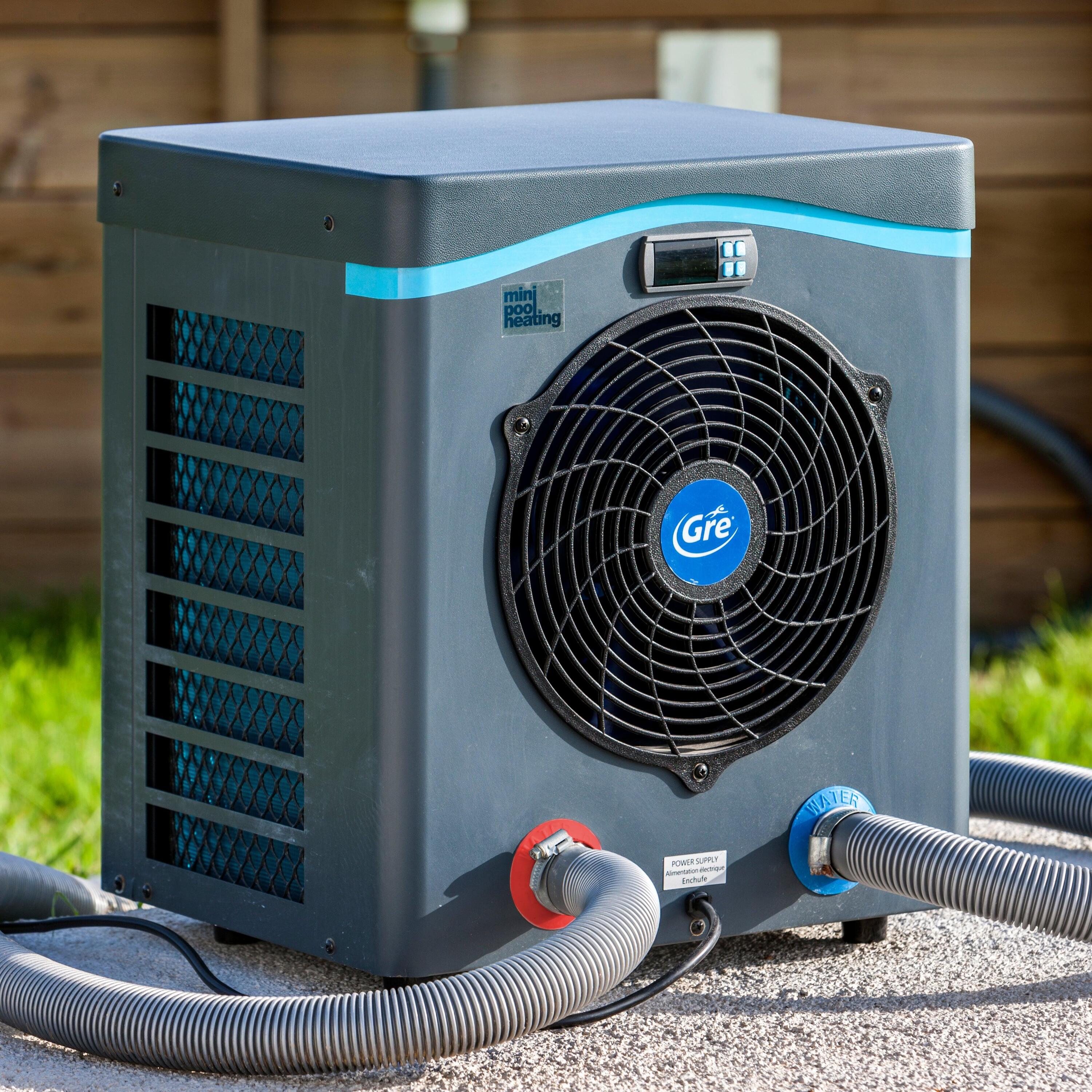 Bomba de calor mini para piscinas de sobre suelo con volumen de hasta 20 m3 3/7