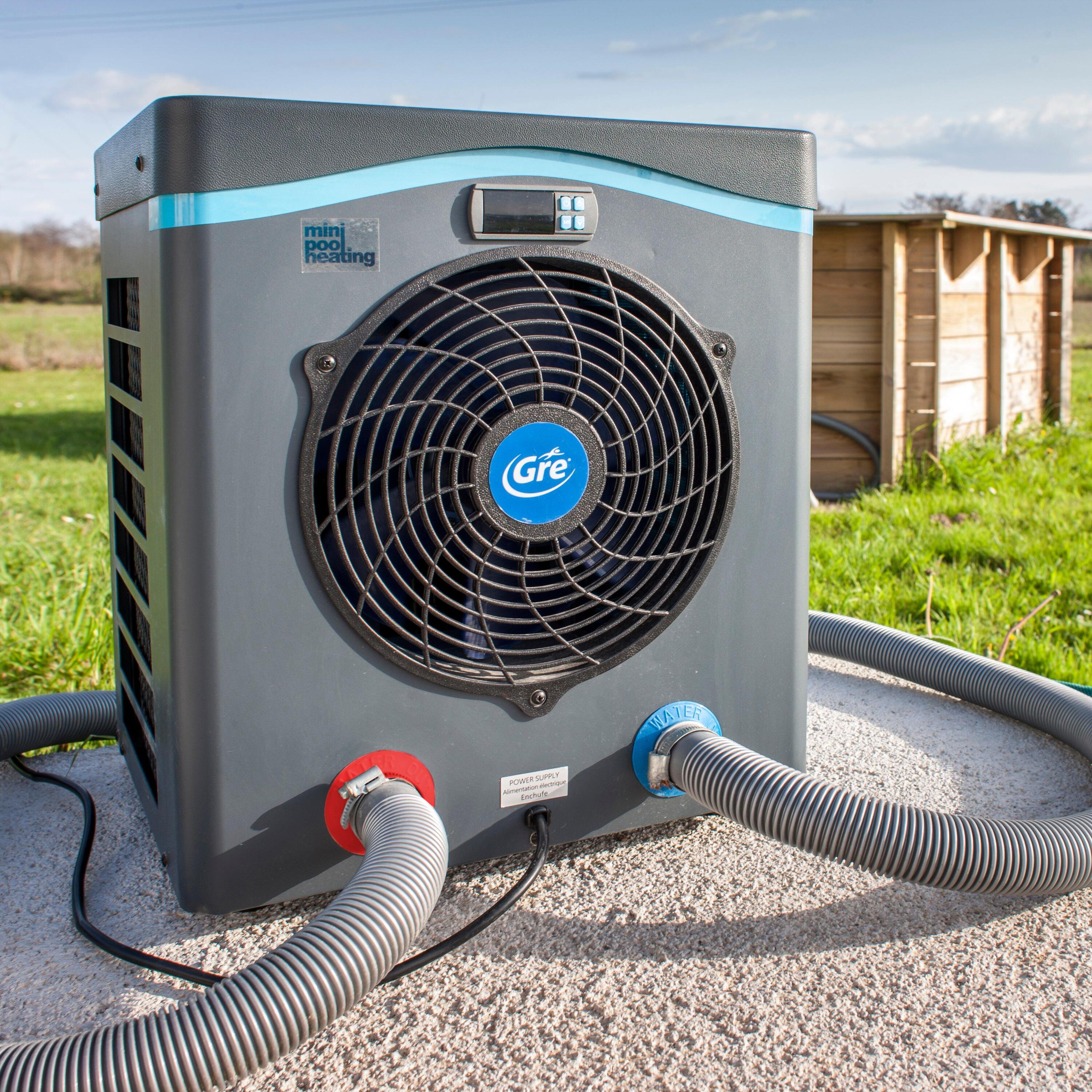 Bomba de calor mini para piscinas de sobre suelo con volumen de hasta 20 m3 4/7