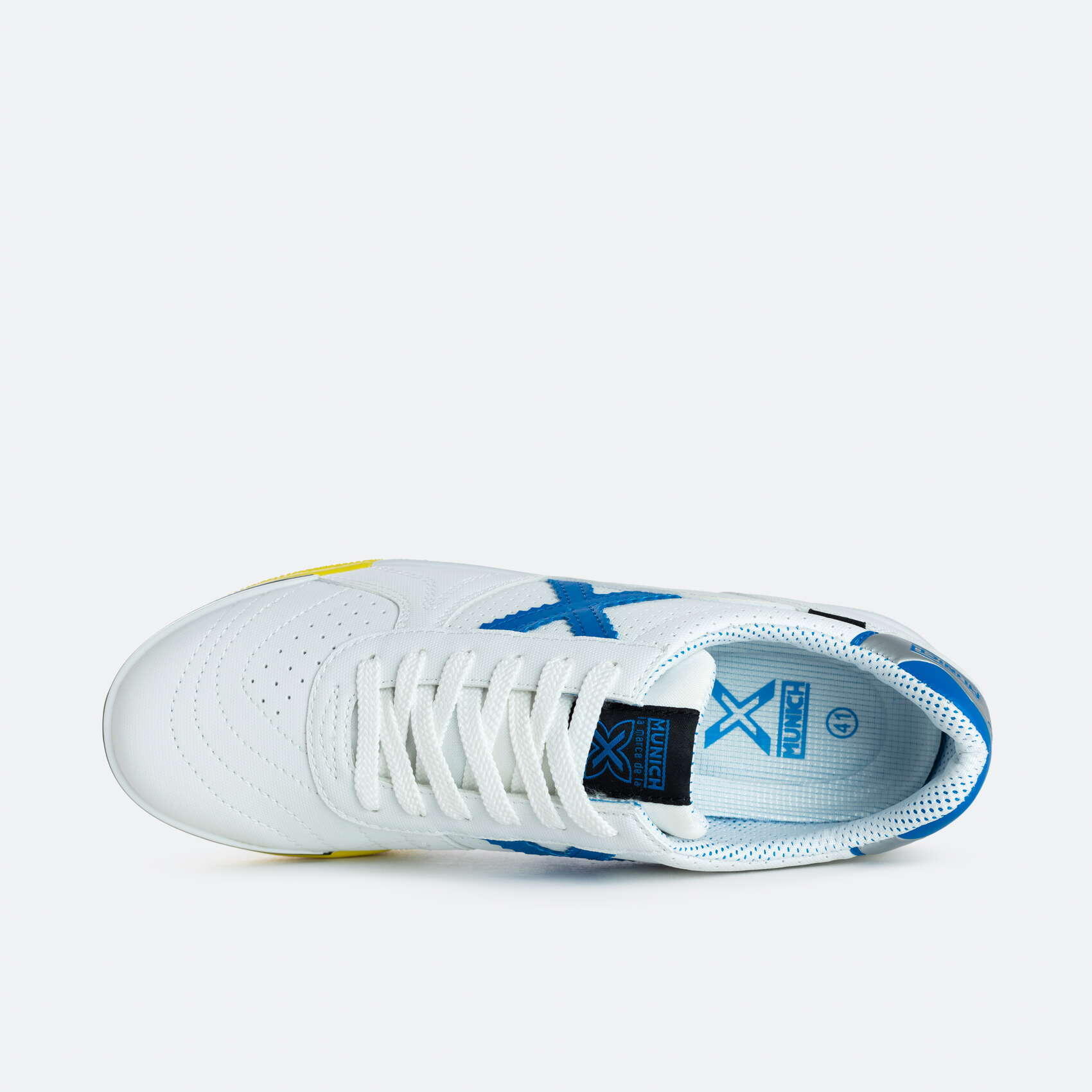 Scarpa da calcio indoor MUNICH G3 profit bianco 3/5
