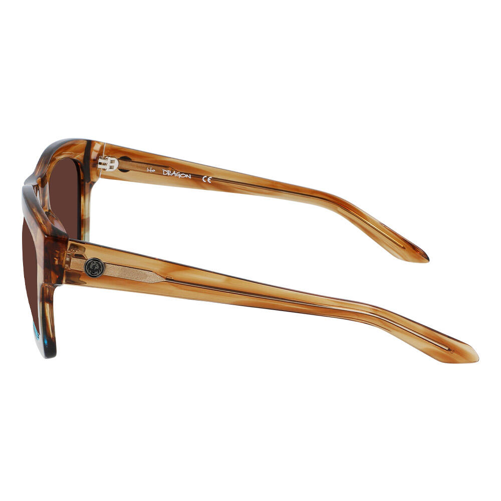 WAVERLY Lunettes de soleil pour femmes - Brown Teal/Lumalens Rose Copper Ionized 3/4