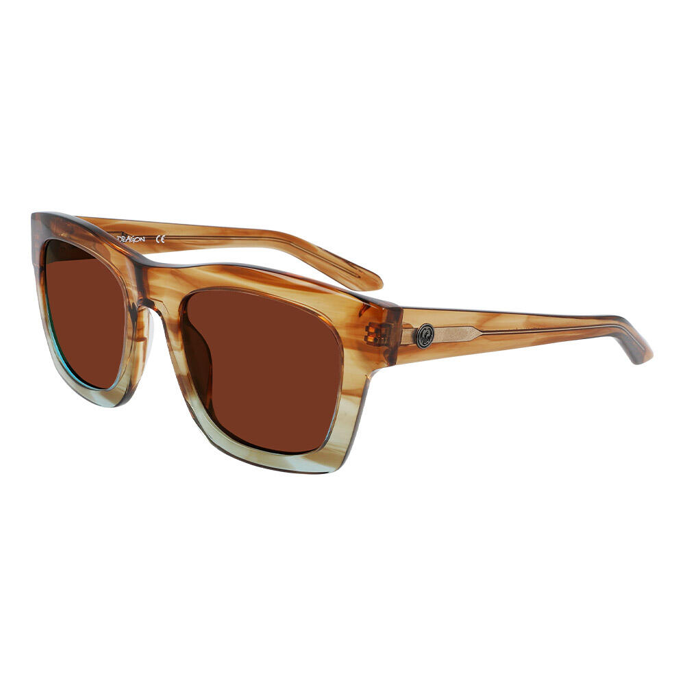Dragon - Waverly Lunettes De Soleil Pour Femmes - Brown Teal/lumalens Rose Copper Ionized - Lunettes De Soleil - Marron|rose - Taille Unique - Decathlon
