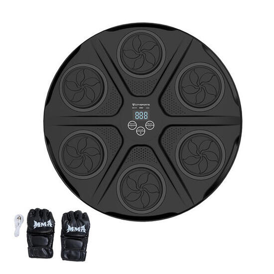 Inteligentny sprzęt do boksu – wyświetlacz, światła, dźwięk i łączność Bluetooth