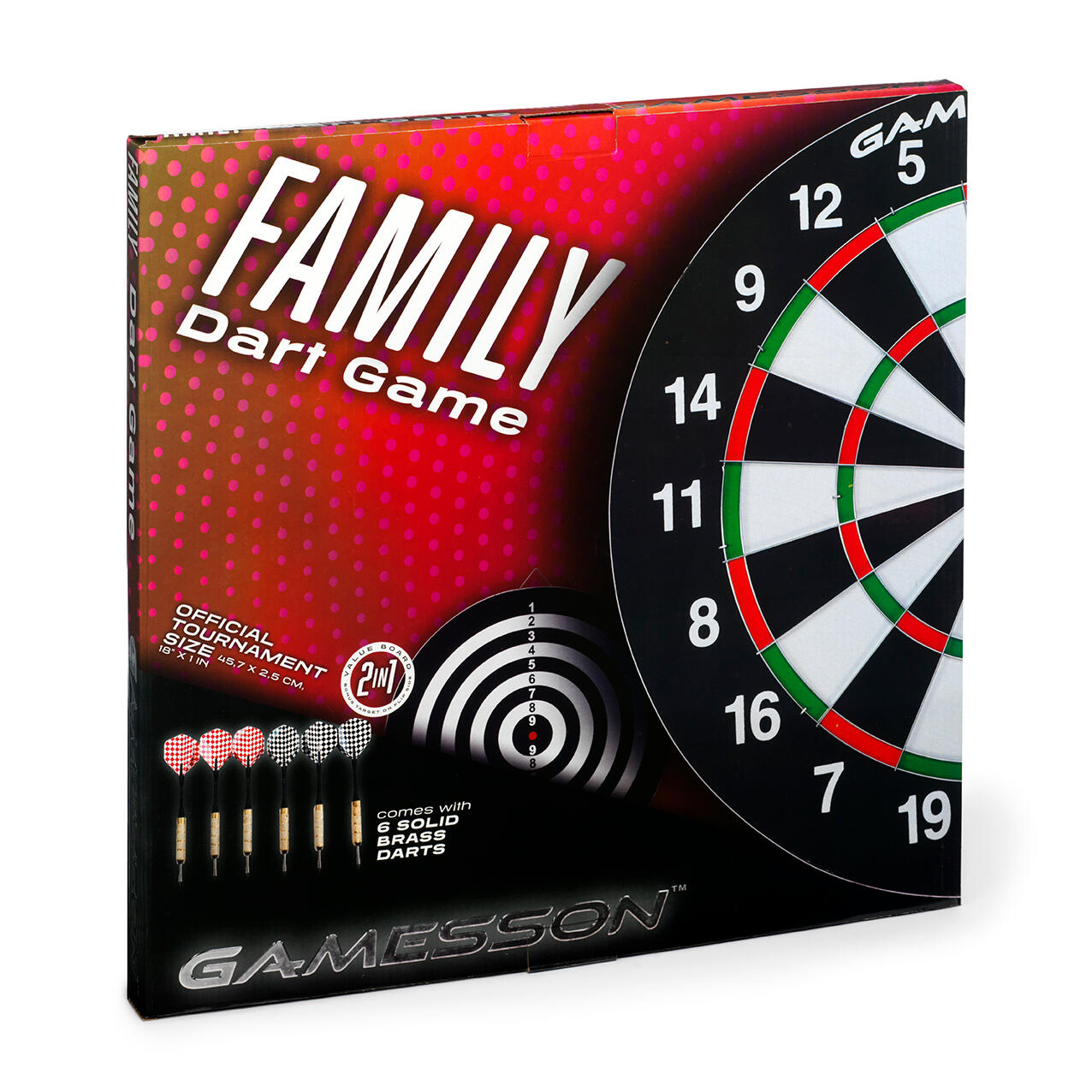 Tarcza do darta z metalowymi rzutkami STEELTIP Gamesson 4/7