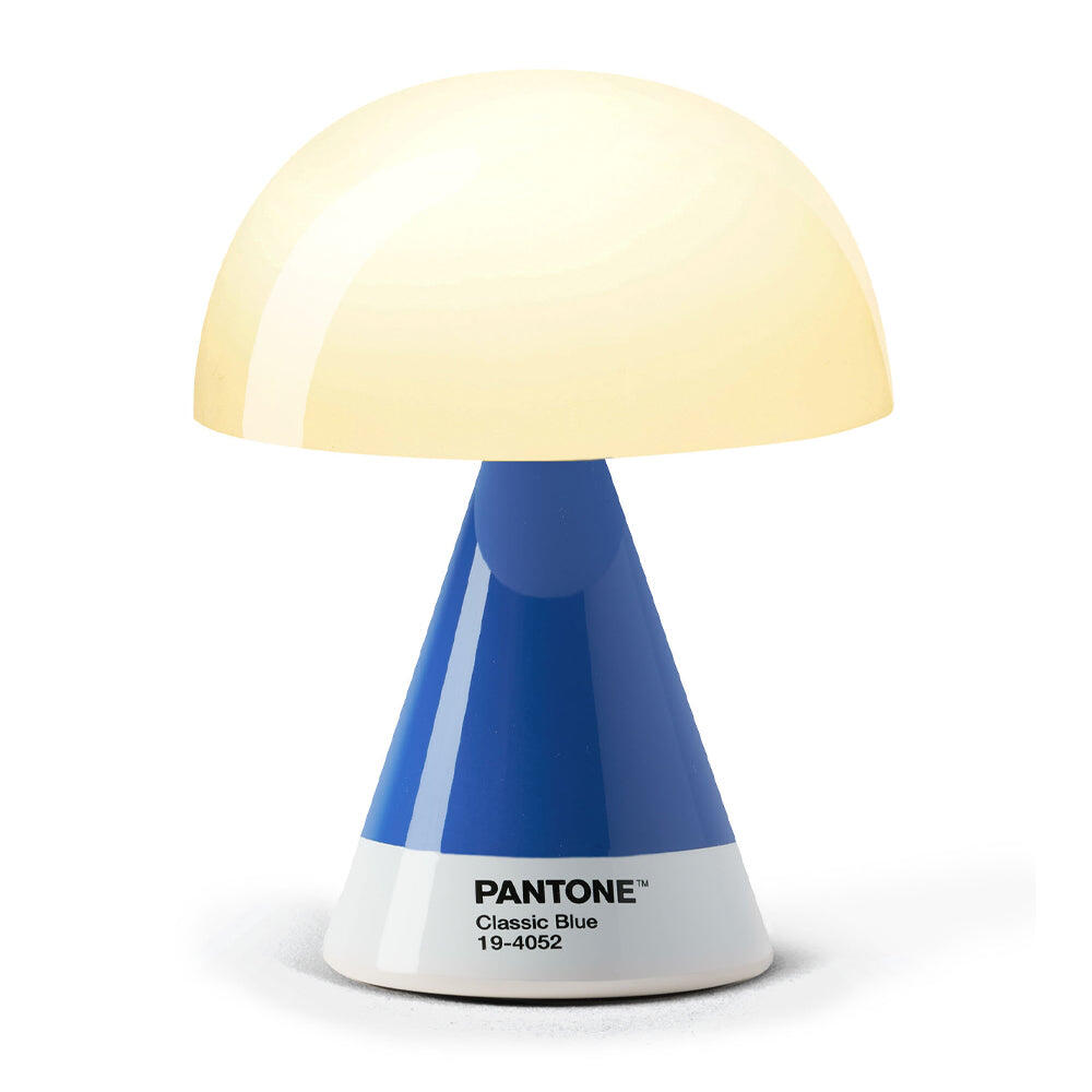 Lexon Mina M Medium Portable LED Lamp - Classic Blue