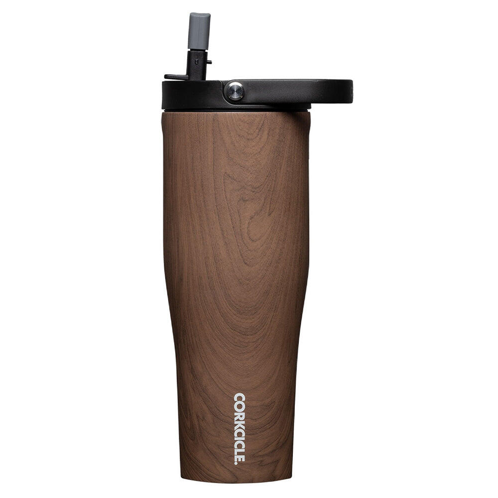 Corkcicle Go Cup XL - Walnut Wood
