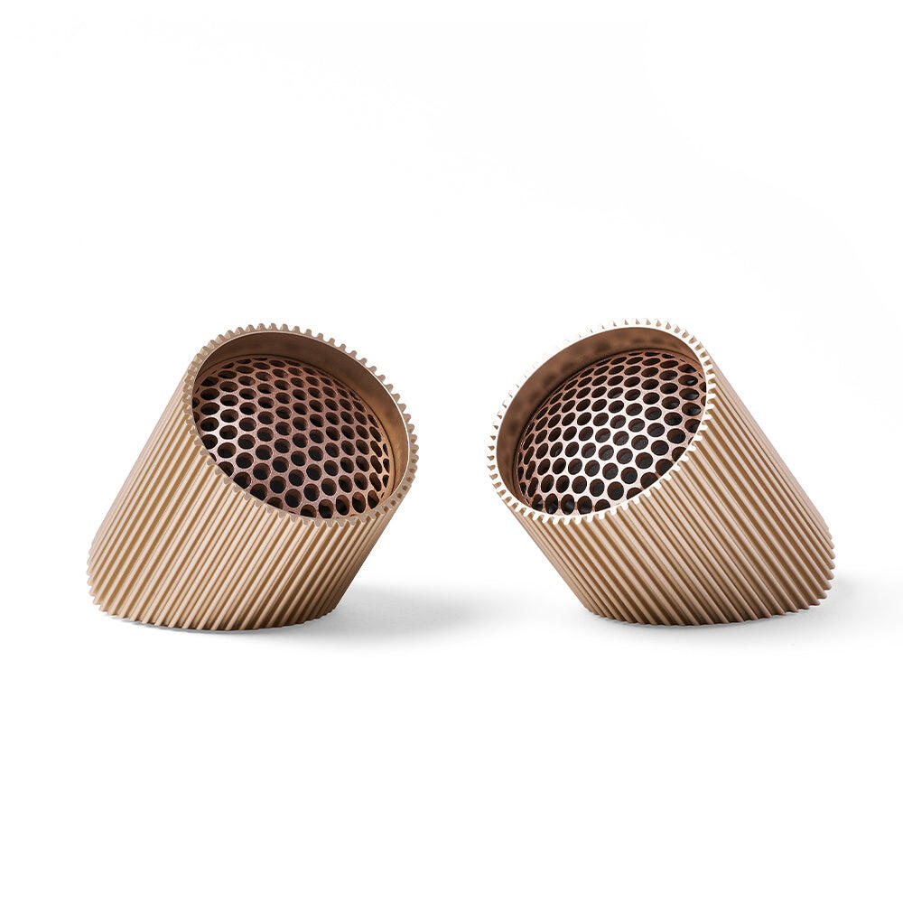 Lexon Ray Set of Magnetic Bluetooth Speakers - Gold