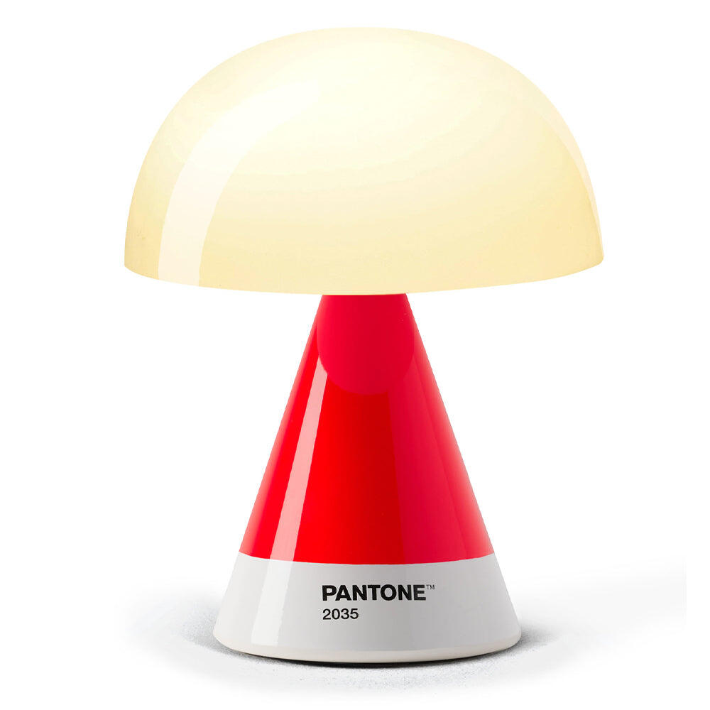 Lexon Mina M Medium Portable LED Lamp - Red