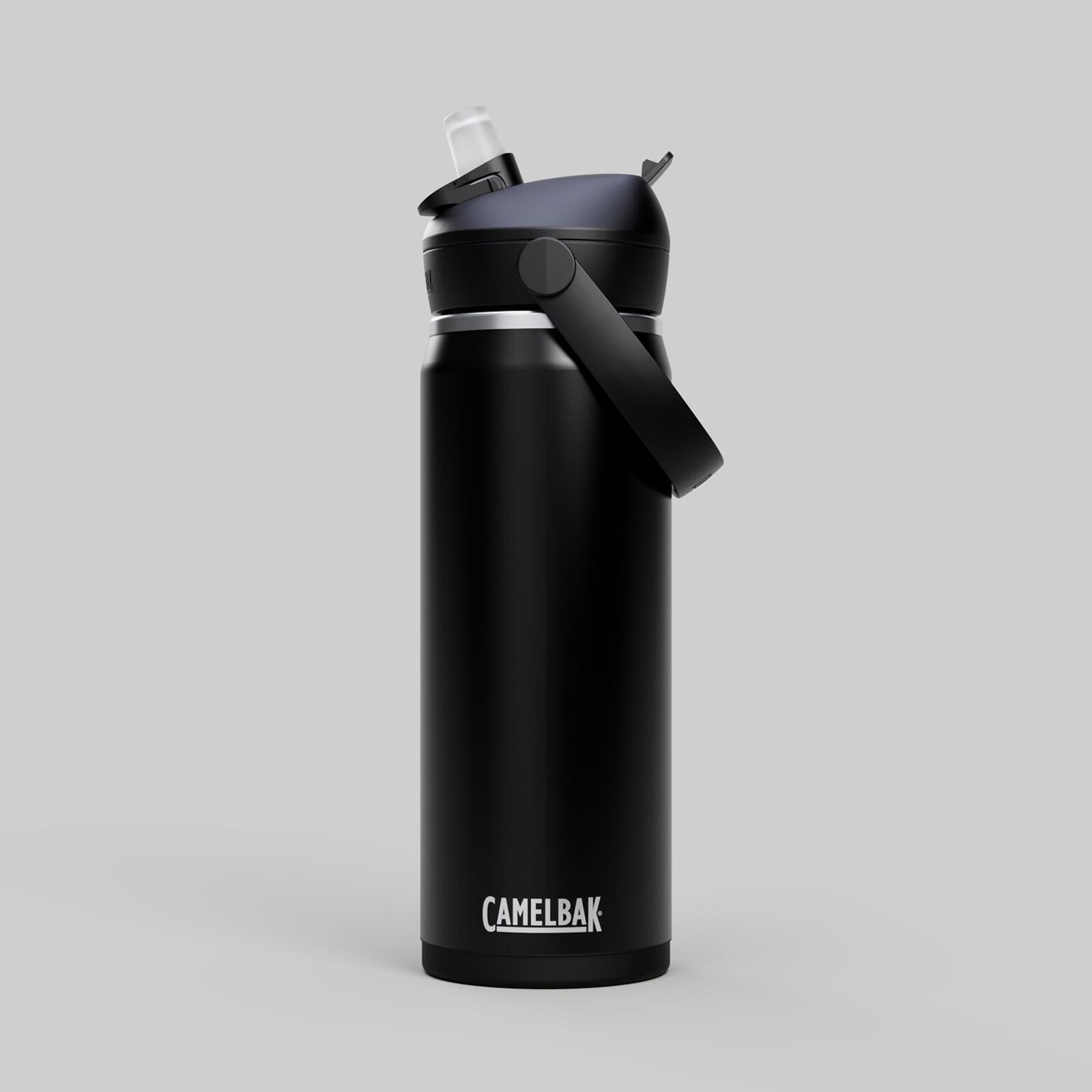 Camelbak - Gourde Camelbak Thrive Flip Straw Vss 600ml Noir - Bouteille Isotherme - Noir - 600 Ml - Decathlon