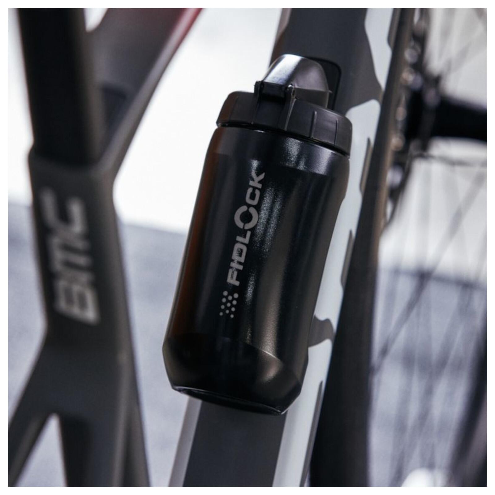 TWIST bottle 450 + bike base Solid Black 5/5