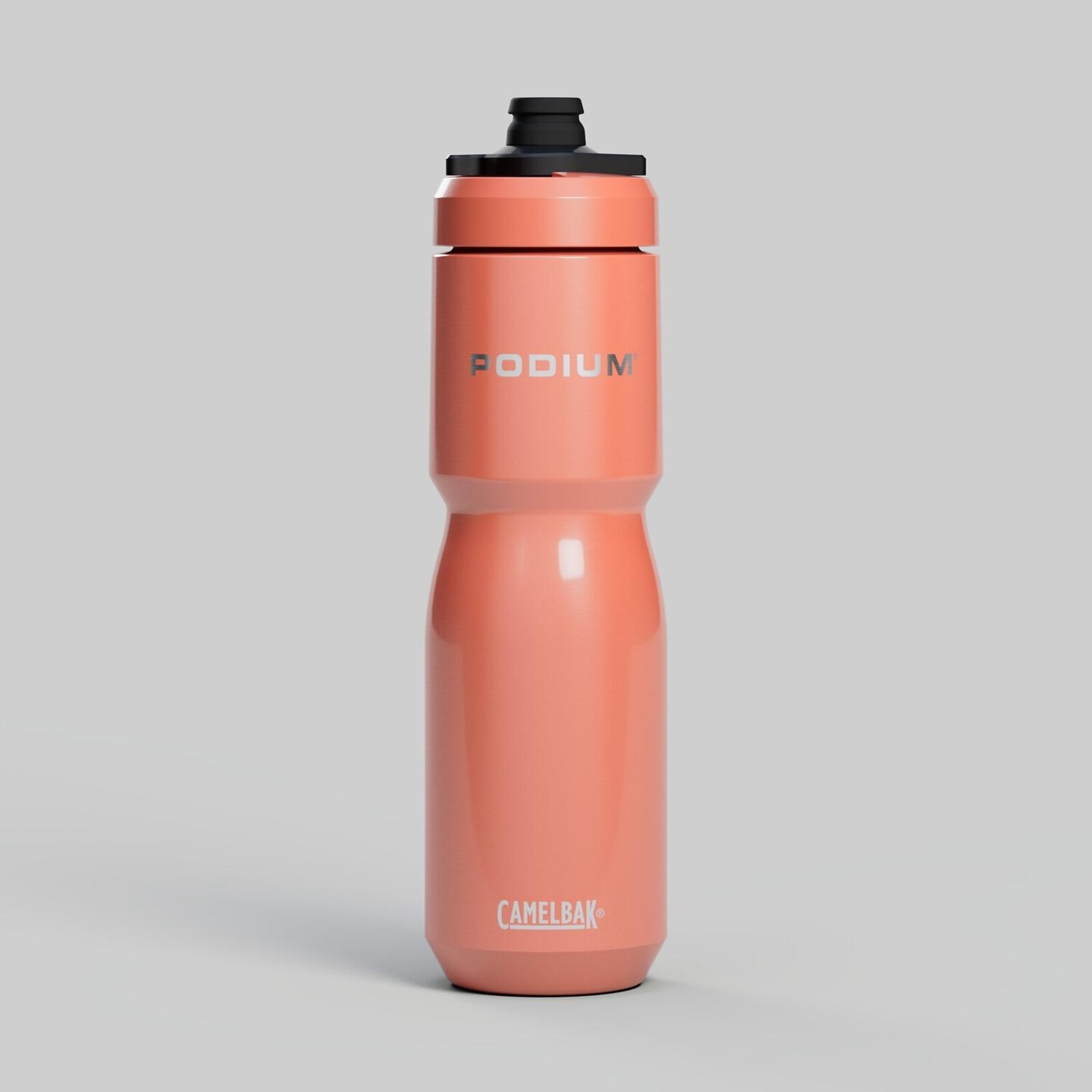 Camelbak - Bidon Camelbak Podium Insulated Steel 0.65l Rouge - Bouteille Isotherme - Rouge - 650 Ml - Decathlon