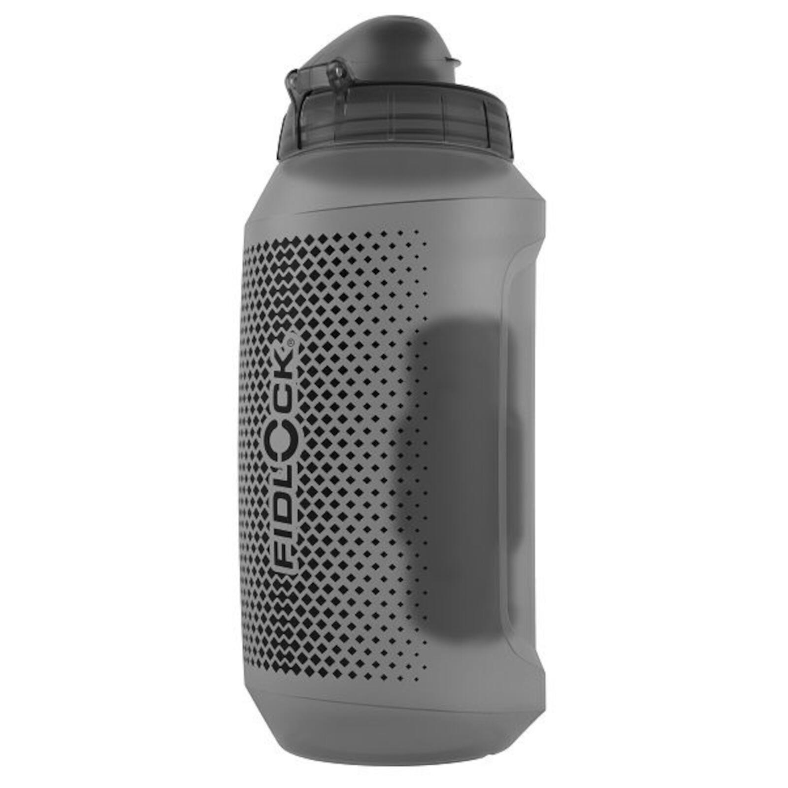 FIDLOCK TWIST enkele fles 750 compact - transparant zwart