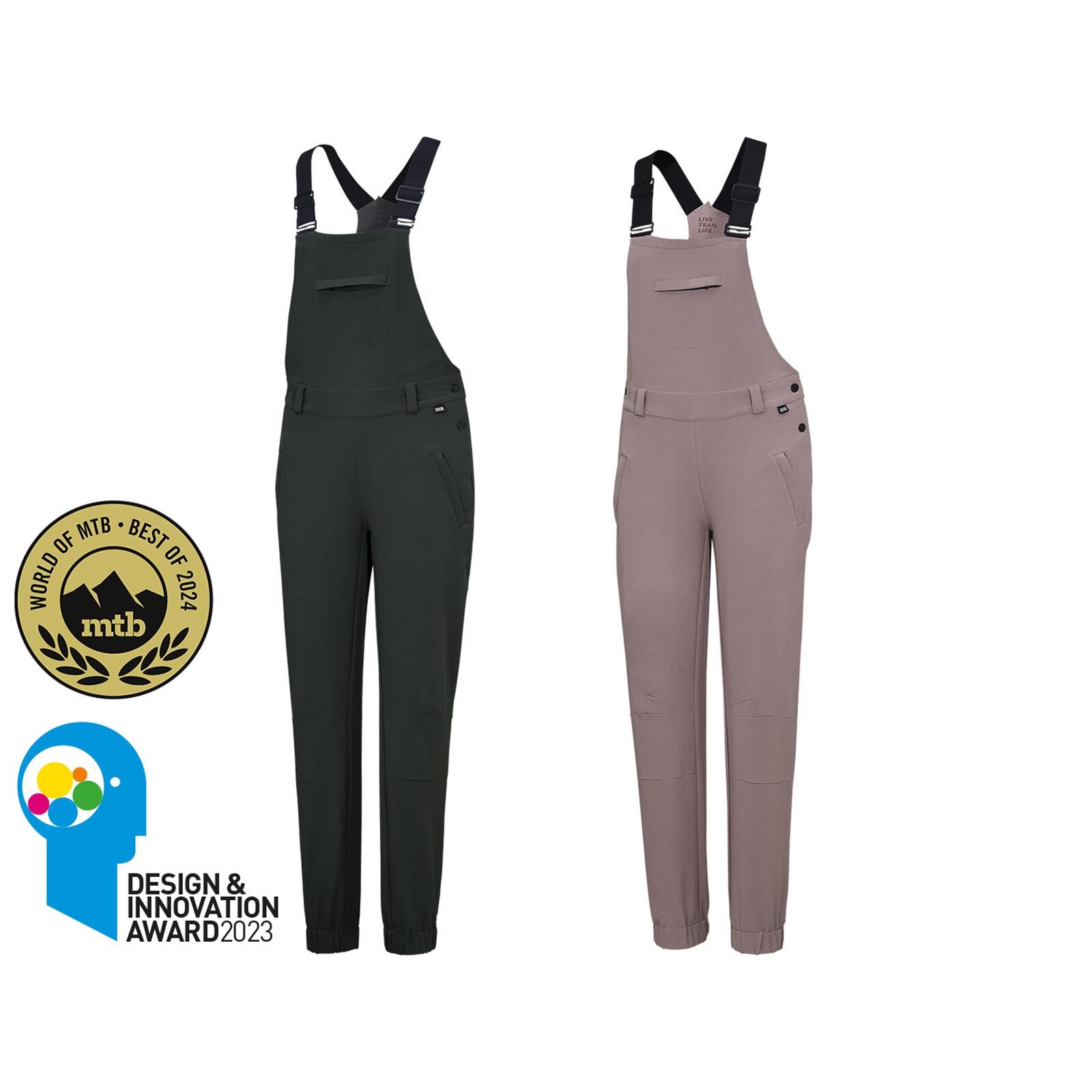 Salopette Carve Women - anthracite 3/7