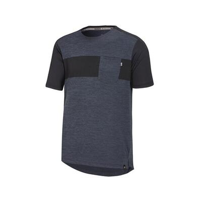Flow x jersey met korte mouwen voor kinderen - zwart-solid black