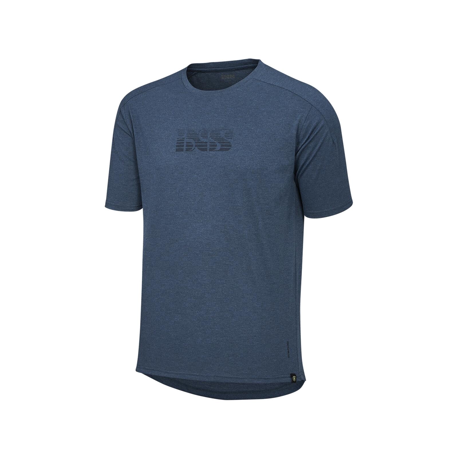 IXS iXS Flow Fade Kids Tech Tee Marine KS