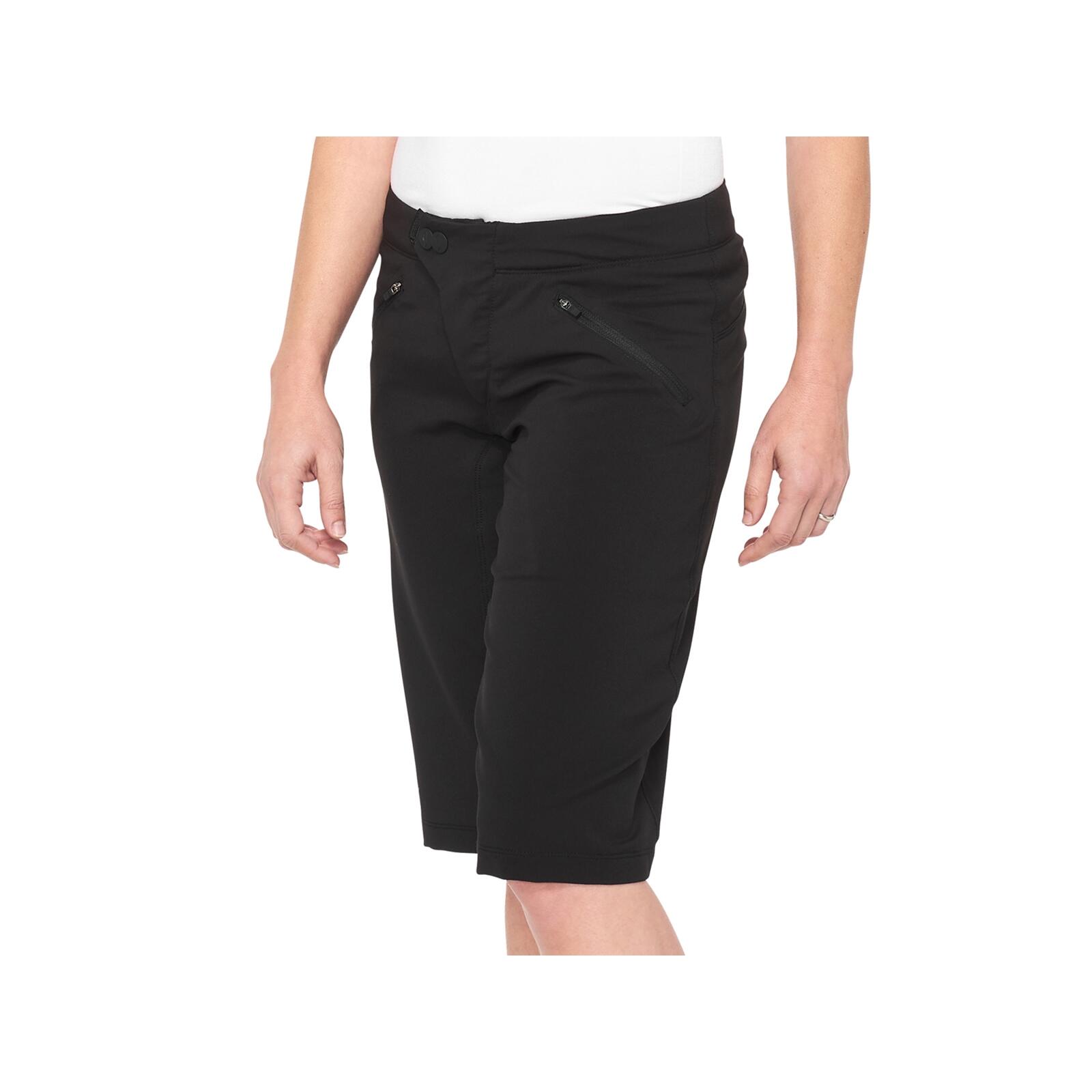 100% - Short Femme 100% Ridecamp - Short De Vélo - Gris|noir - 42 M/l - Decathlon