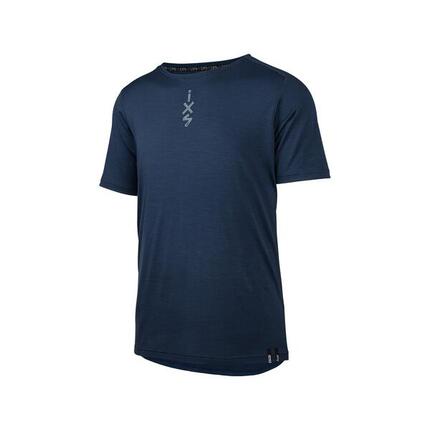 iXS Flow Merino jersey Marine XS