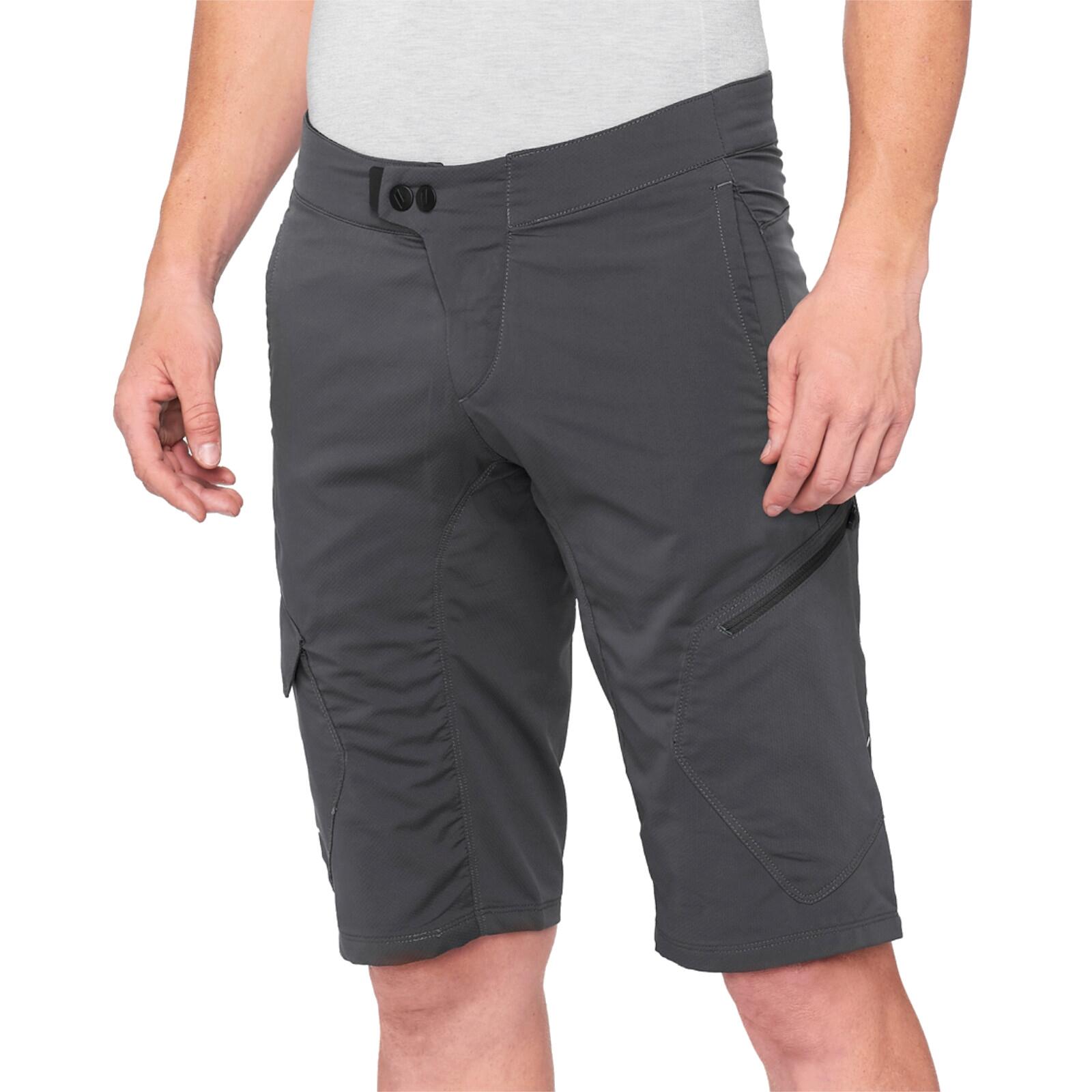 100% - Short 100% Ridecamp - Short De Vélo - Gris - 48 Xl - Decathlon