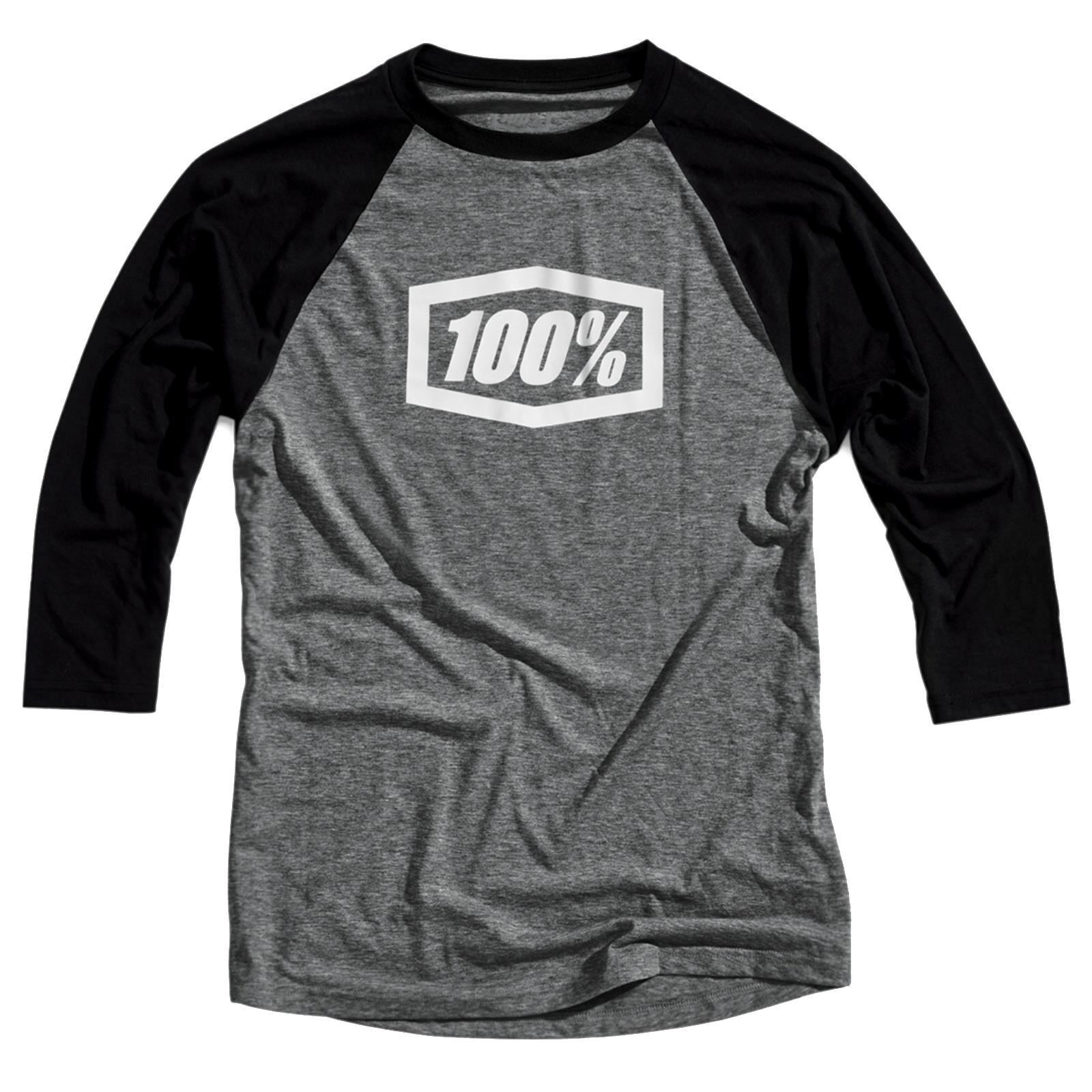 Essential Tech T-Shirt à manches 3/4 - Gris/Noir 1/2
