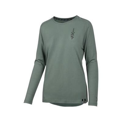 iXS Women's Flow Merino long sleeve jersey Sage 42