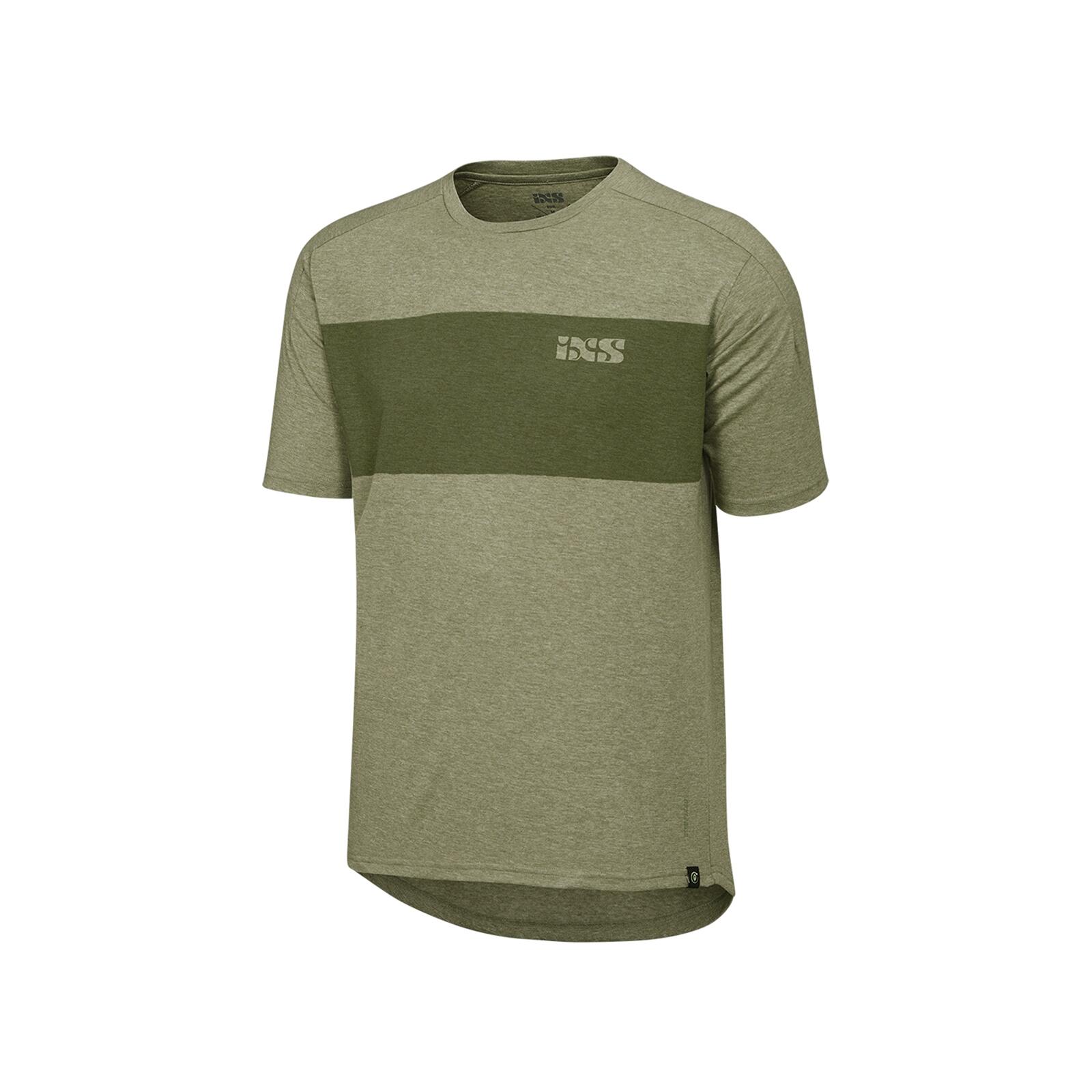 Ixs - Tee Flow Censored Tech - Olive - Maillot Manches Longues - Vert - 44 L - Decathlon