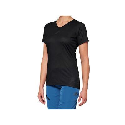 Airmatic jersey met korte mouwen voor dames - zwart