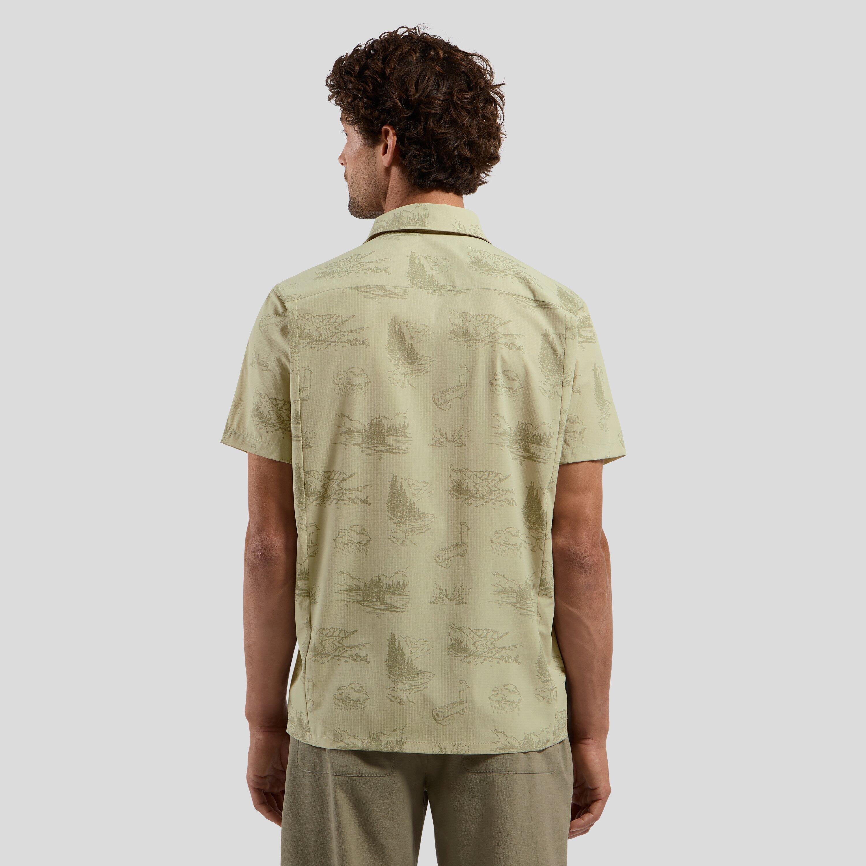 Chemise de randonnée à manches courtes imprimée Essentials ODLO 6/7