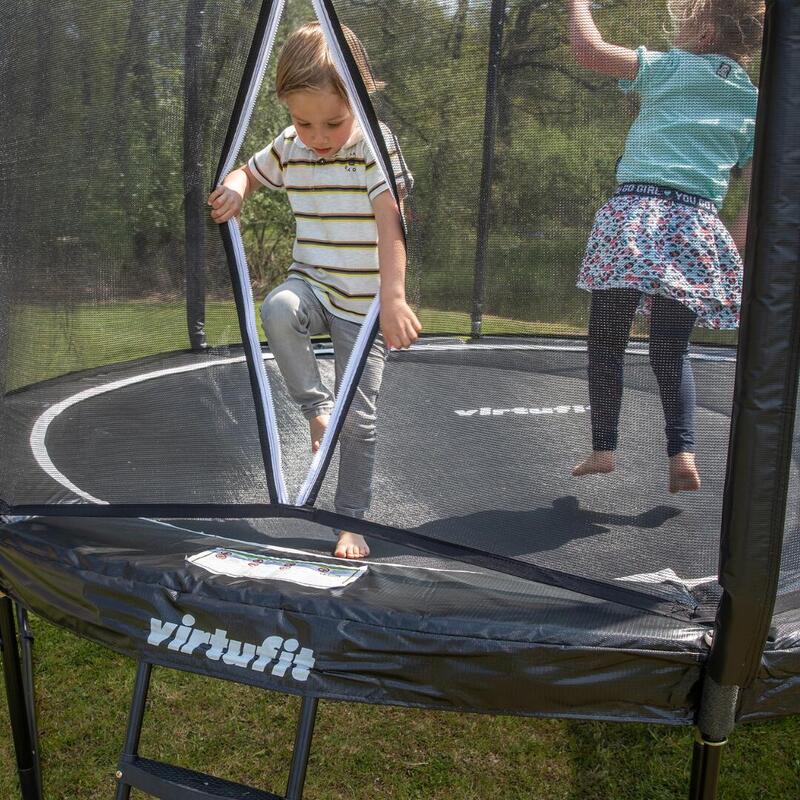 Premium Trampoline met Veiligheidsnet - Rond - 366 cm