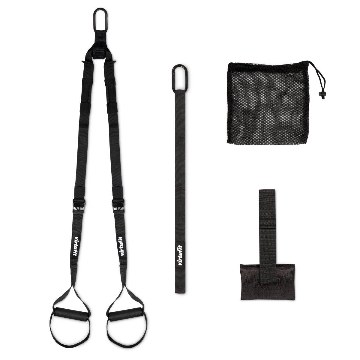 Virtufit - Suspension Trainer Pro Avec Sac De Rangement - Noir - Sangle De Suspension - Noir - Taille Unique - Decathlon