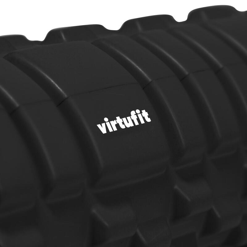 Foam Roller - Grid Foam Roller massage roller - 33 cm - Zwart
