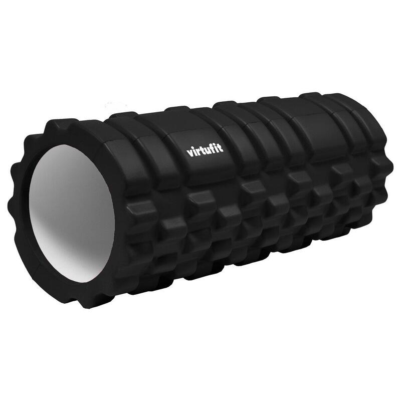 Foam Roller - Grid Foam Roller massage roller - 33 cm - Zwart