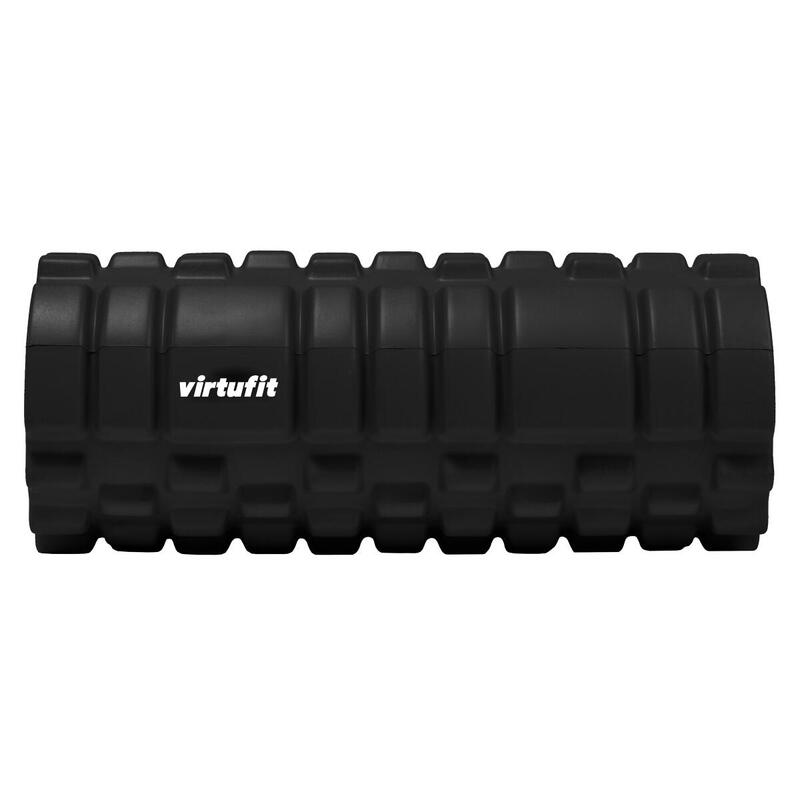 Foam Roller - Grid Foam Roller massage roller - 33 cm - Zwart