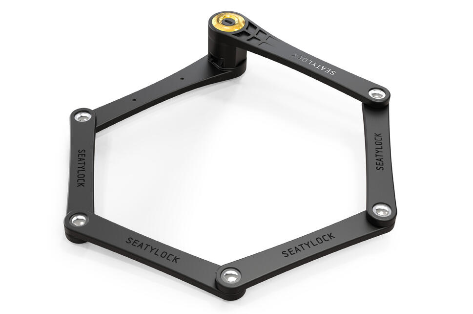 Składane urządzenie antykradzieżowe Seatylock Foldylock 110