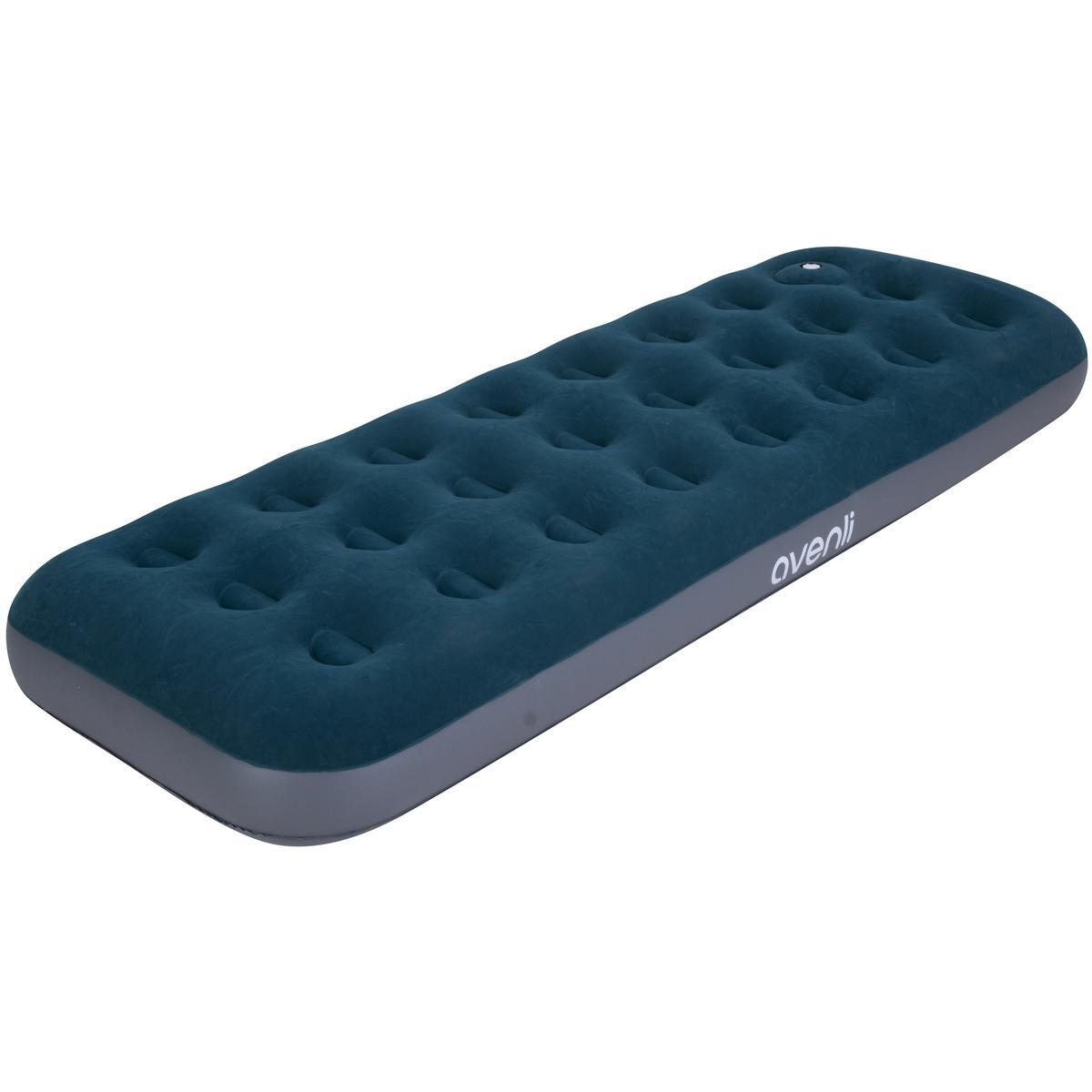 Materac flokowany Avenl 191x73x22 cm z pompką 1-osobowy 7/7