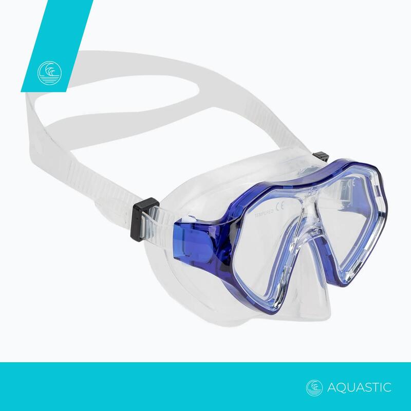 Maska do snorkelingu dziecięca AQUASTIC Shelly