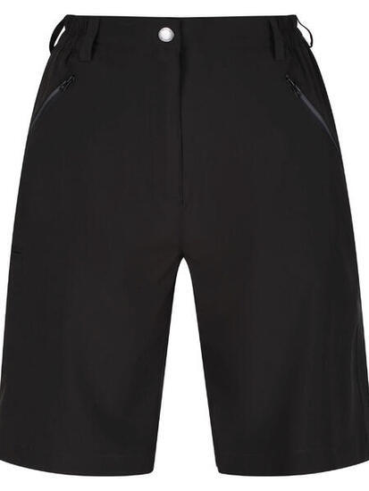 Shorts femme REGATTA Xert stretch Bermuda W-Noir-40 FR