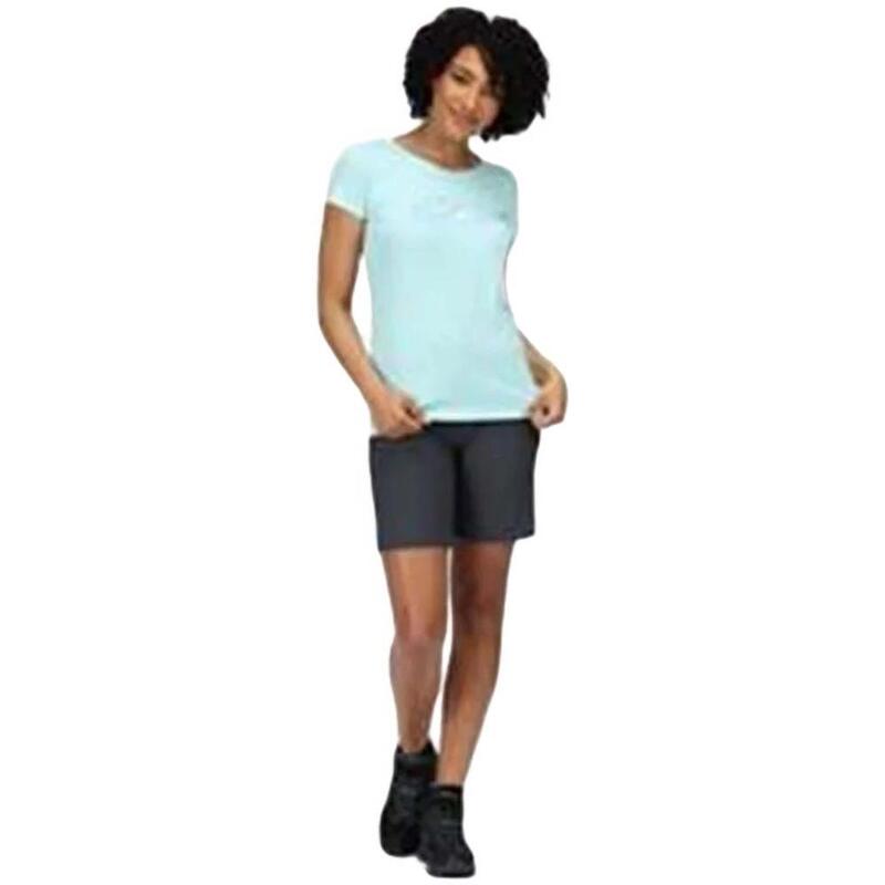 Outdoorhose Xert Stretch Shorts III Wandern/Outdoor/Trekking Damen Seal Grey