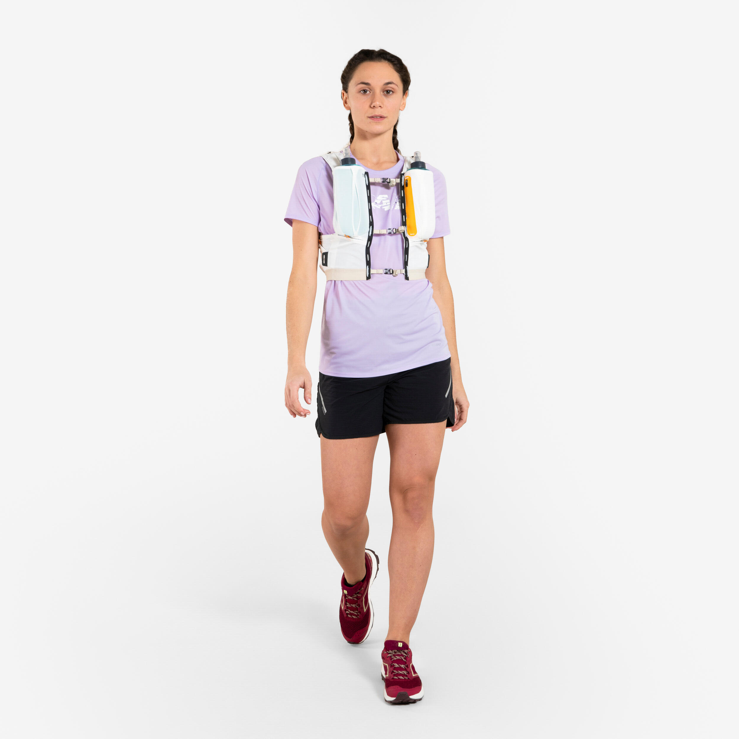 Segunda Vida - CALÇÕES BAGGY DE TRAIL RUNNING MULHER PRETO - Excelente 2/4