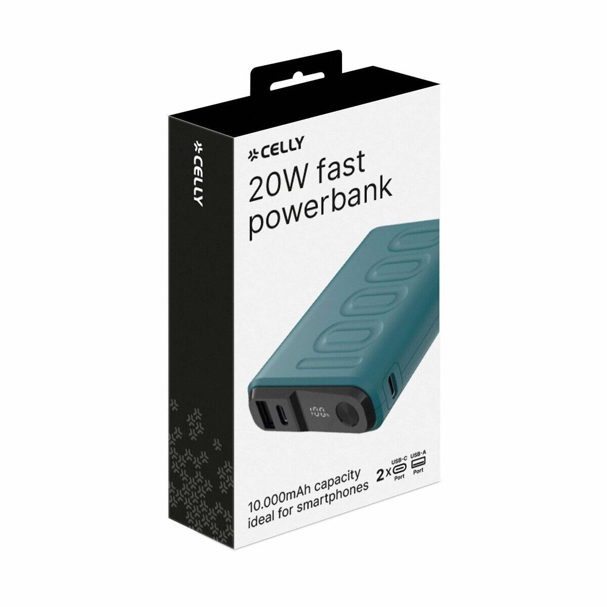 Powerbank Celly PBUP10000BL Negro 2/2