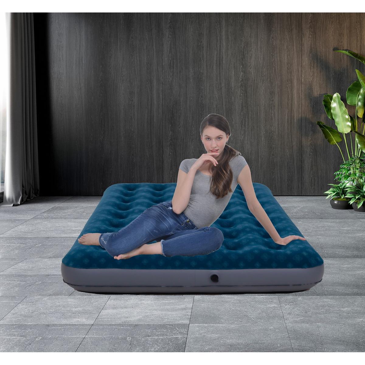 Materac flokowany Avenli 2-osobowy 191x137x22CM 6/6