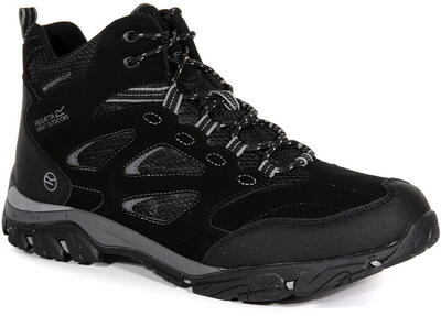 Scarpe da trekking da uomo Regatta Holcombe Iep impermeabili nere