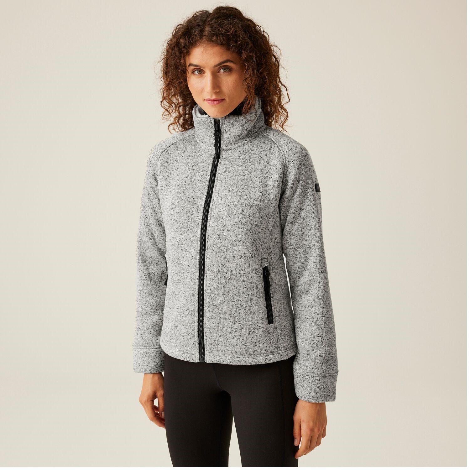 Regatta Emilide Strickfleecejacke mit Teddyfleece innen für Damen 5/7