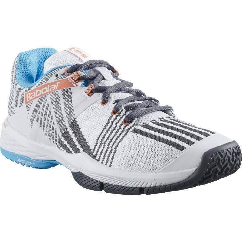 Women's White And Grey Babolat Sensa 31s23757 1085 3/5
